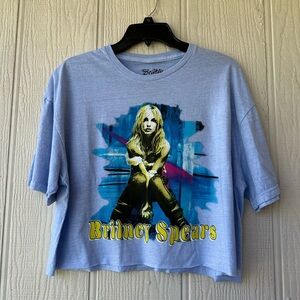 “Princess Of Pop” Cropped Graphic Tee